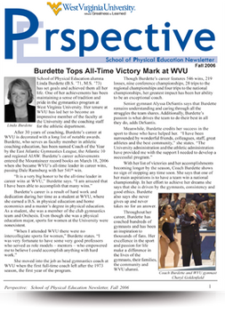 Cover image of the fall 2006 issue of perspective