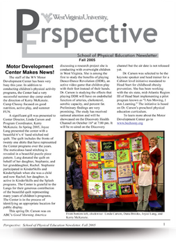 Cover image of the fall 2005 issue of perspective